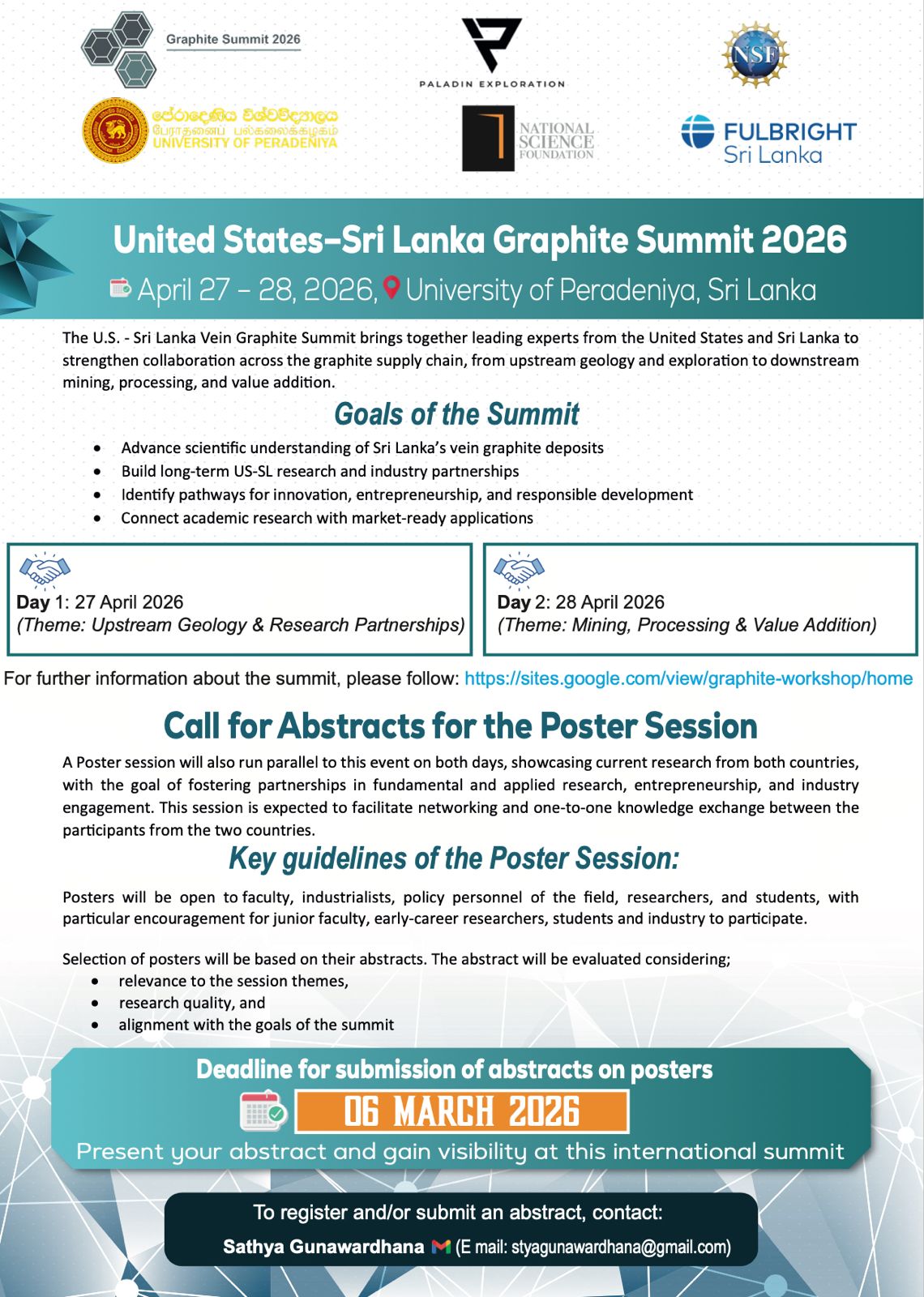 United States–Sri Lanka Graphite Summit 2026