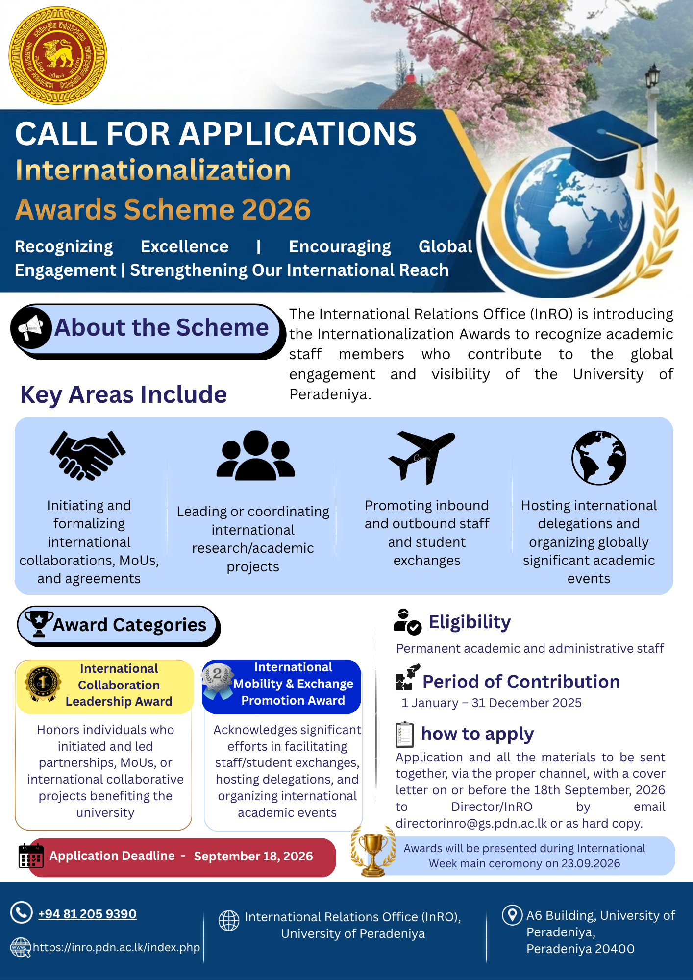 Internationalization Awards Scheme 2026