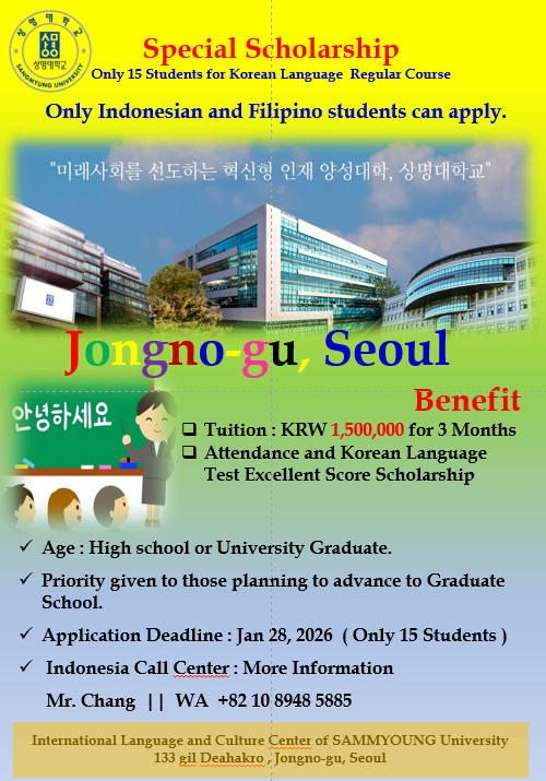 Sammyung University Korean Language Program